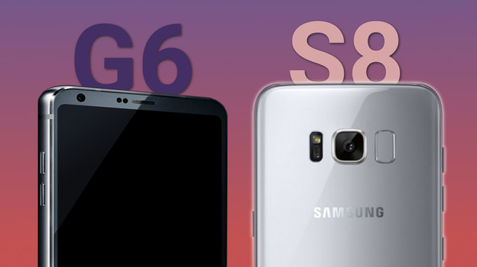 Galaxy S8 vs. LG G6, Galaxy S8, LG G6, comparison